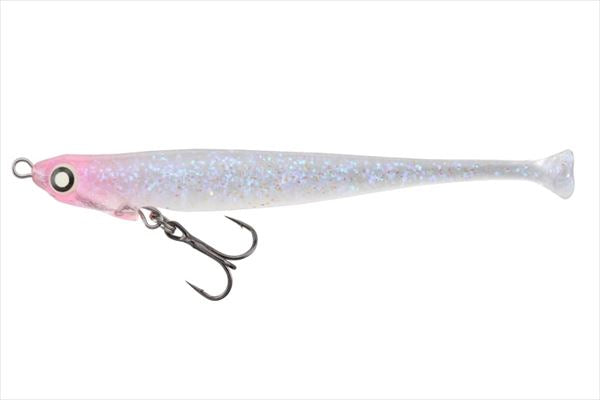 JACKALL Worm Jelly Sardine 80 Slim Ridge Prism Jelly