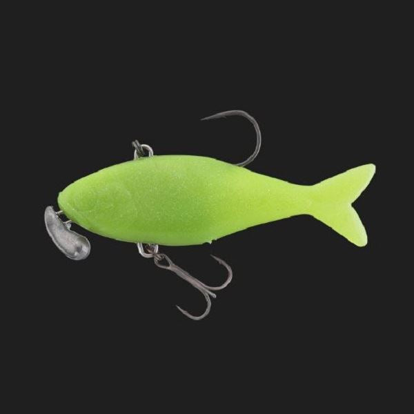 JACKALL Worm Galvibe Lime Chart Shad