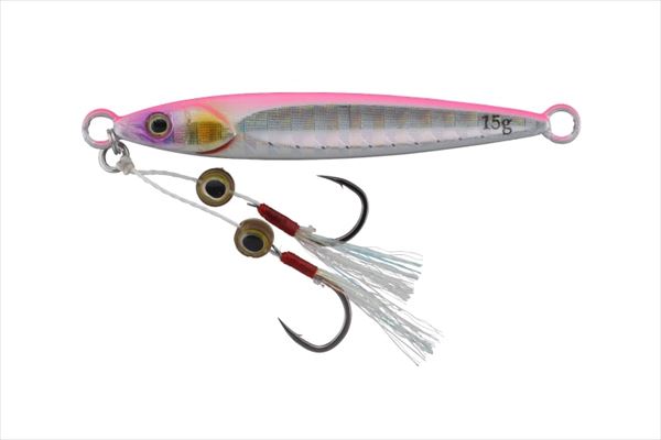 JACKALL Metal Jig Big Backer Phyto Jig 10g Pink Back/Border Holo