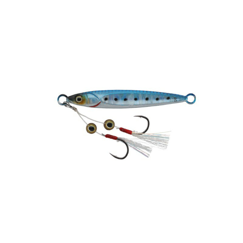 JACKALL Metal Jig Big Backer Phyto Jig 7g Sardine/Magma Wave Holo