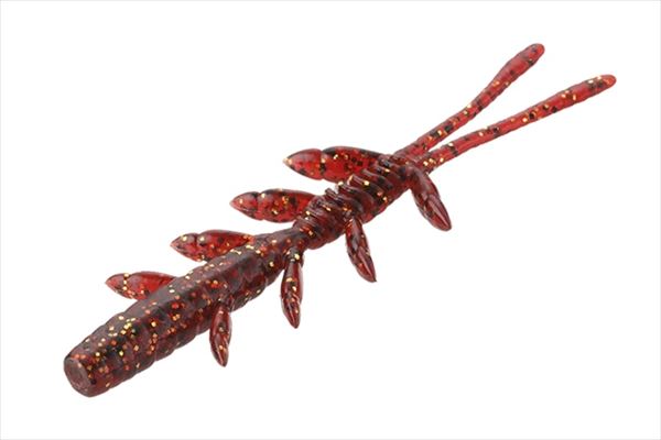 JACKALL Worm Scissor Comb 2.5 inch Rockfish Red Gold