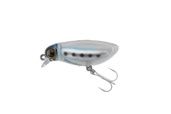 Jackall Mute Ball Minnow 38F Transparent Sardine