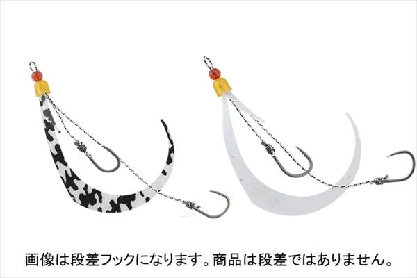 JACKALL Tairaba Binbin Switch Spare Rubber Hook Set #9/#9 (2 sets) Keimura & Glow Set