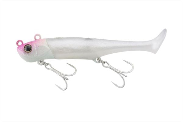 JACKALL Worm Big Backer Wag Shad 15g Surf Pink Glow