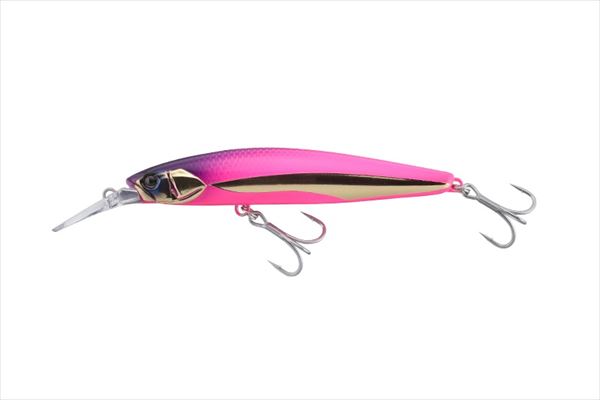 JACKALL Seabass Lure Big Backer Wangan Minnow 98S-LB Super Sagoshi Pink Spark