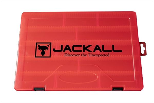 JACKALL Lure Case 2800D Tackle Box M Clear Red