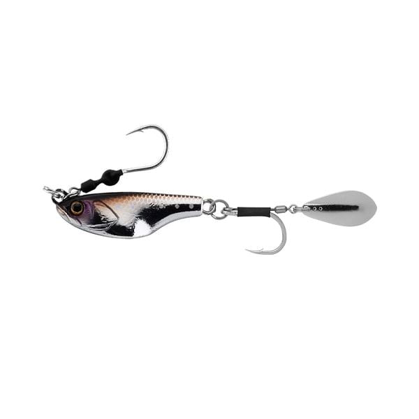 JACKALL Metal Jig Big Backer Bite Beans 30g Ultra UV Silver