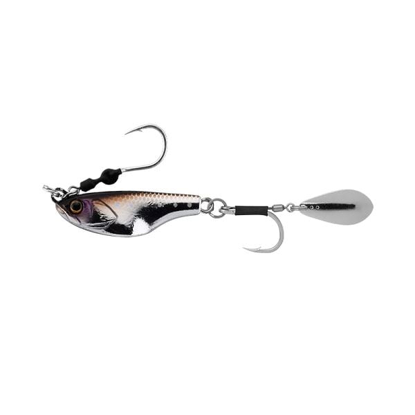 JACKALL Metal Jig Big Backer Bite Beans 60g Ultra UV Silver