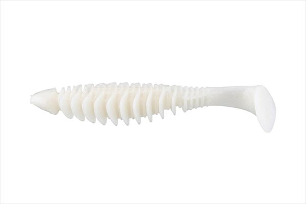 JACKALL Worm Dead Slasher 4.8 inch Super White