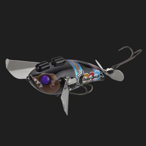 JACKALL Bass Lure Pompadour Jr. Catfish Custom Nagy Choice/Cocoa Black