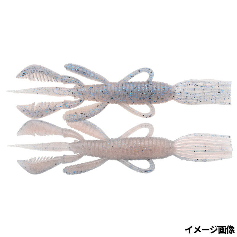 JACKALL Worm Pine Shrimp 4.5 inch AR Custom Cinnamon Molting Shrimp