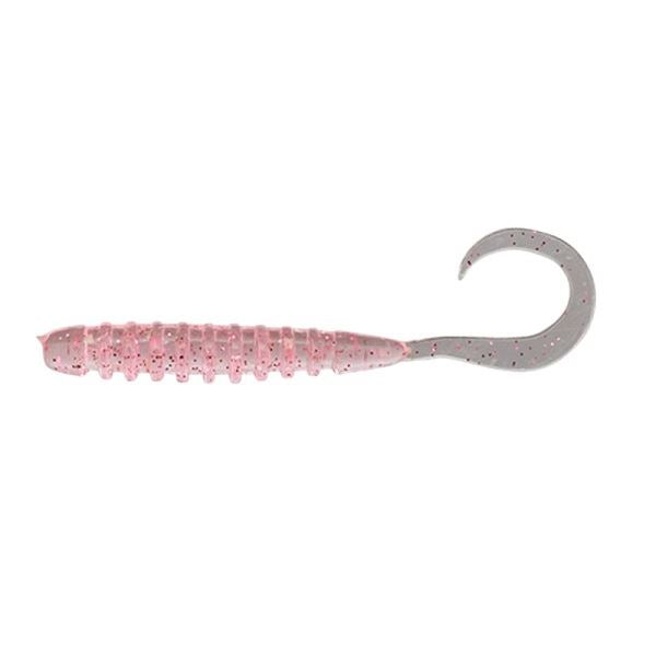 JACKALL Worm Tide Curly 2.0 inch Peach Sour