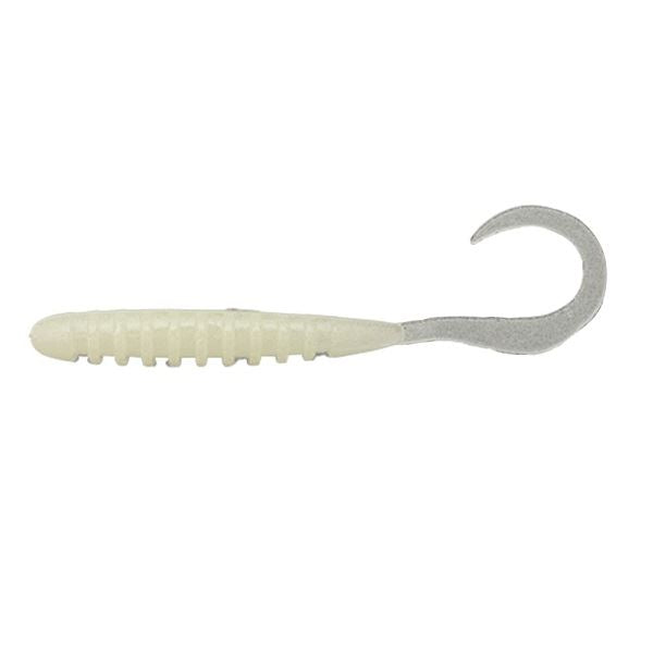 JACKALL Worm Tide Curly 2.0 inch Oni Glow