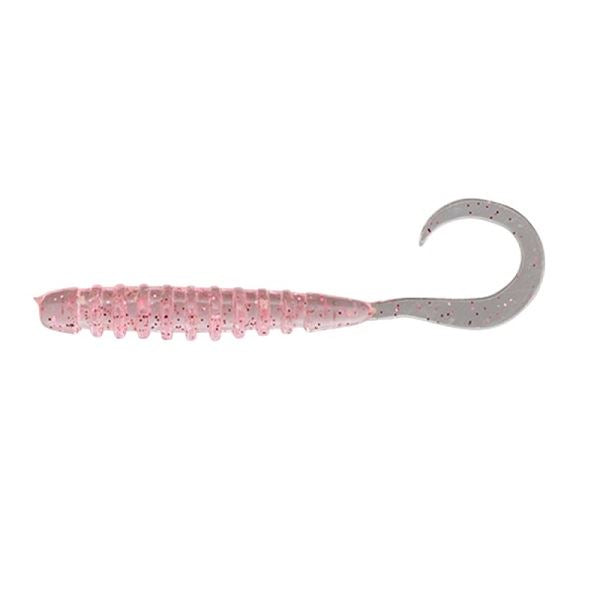 JACKALL Worm Tide Curly 2.8 inch Peach Sour