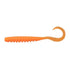 JACKALL Worm Tide Curly 2.8" Glow Orange/Gold Flake