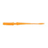 JACKALL Worm Pekeling Tide MAX 2.7" Glow Orange/Gold Flake