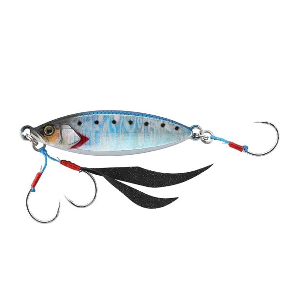 JACKALL Metal Jig Flag Trap Reef 40g Sardine/Magma Wave Holo