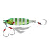 JACKALL Metal Jig Flag Trap Reef 40g Glicking Glow Stripe/Magma Wave Holo