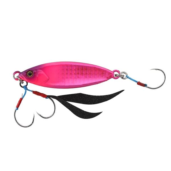 JACKALL Metal Jig Flag Trap Leaf 60g Pink Impact