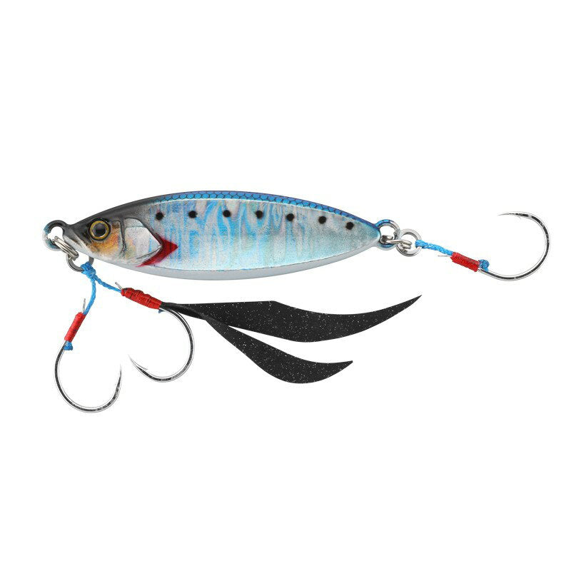 JACKALL Metal Jig Flag Trap Reef 80g Sardine/Magma Wave Holo