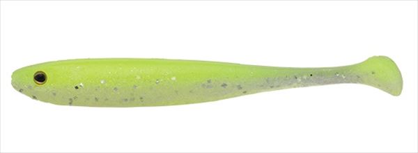 JACKALL Worm Piston Shad 2.8 inch Chart/Pearl Silver