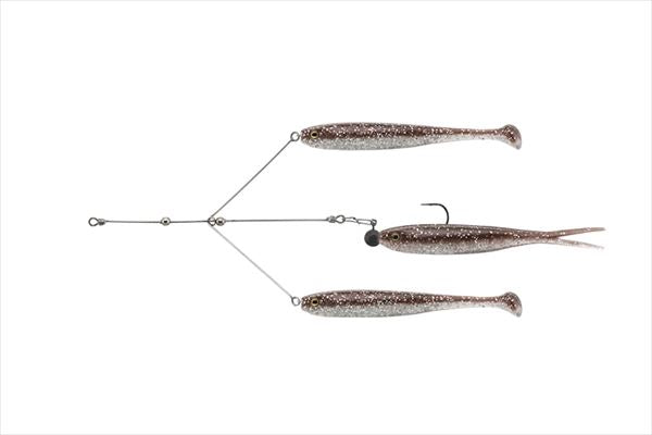 JACKALL Spinnerbait Buzzbait Piston 80 0.9g Maruhata Delicious Silver