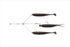 JACKALL Spinnerbait Buzzbait Piston 80 0.9g Maruhata Silhouette Shad