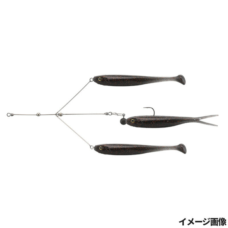 JACKALL Spinnerbait Buzzbait Piston 80 1.8g Maruhata Silhouette Shad