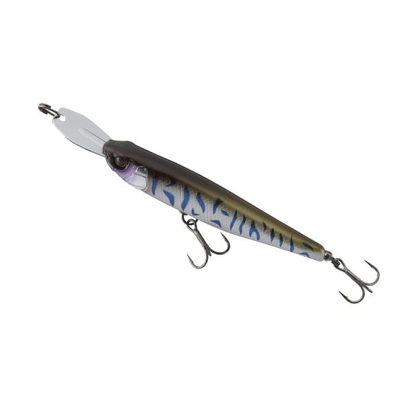 JACKALL Bass Lure Riser Bait 007R Maruhata Shibu Silver Tiger