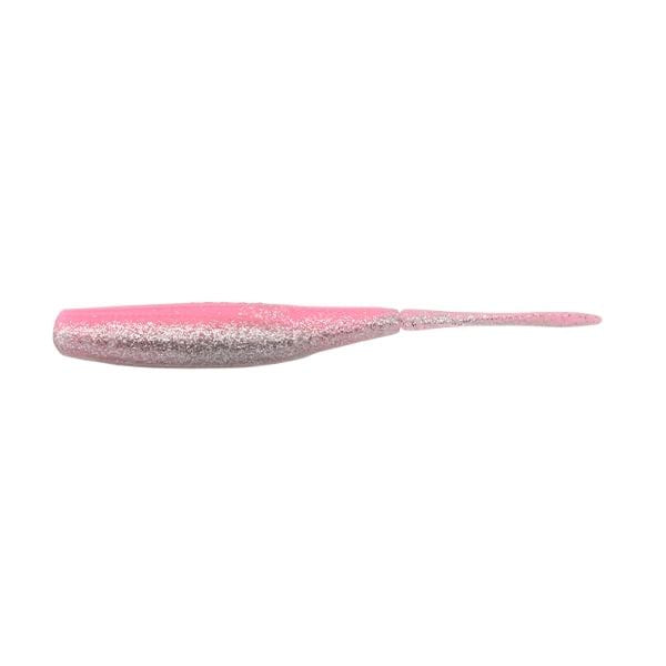 JACKALL Worm Sable Sable Sensitive Tail 4.0 inches Pink Silver