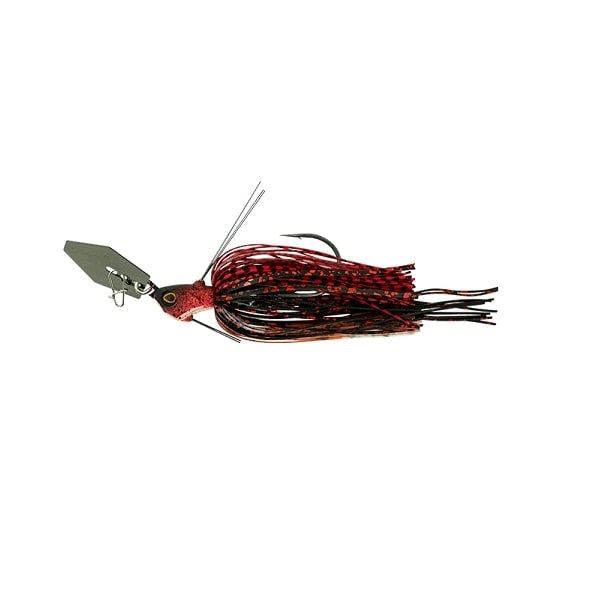 JACKALL Rubber Jig Super Break Blade 1/2oz Red Claw