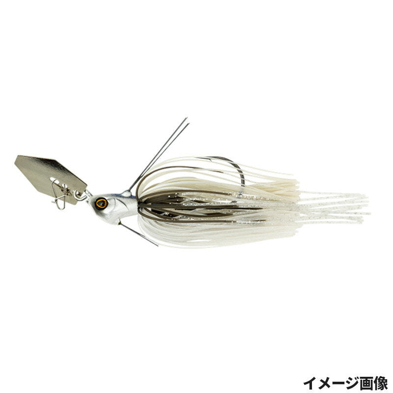 JACKALL Rubber Jig Super Break Blade 3/8oz Super White