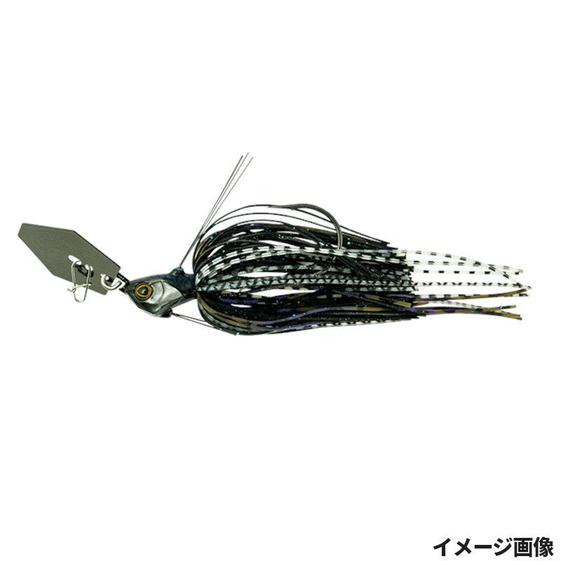 JACKALL Rubber Jig Super Break Blade 3/8oz Silhouette Black