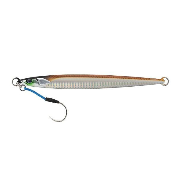 JACKALL Metal Jig Bumbles Jig Semi-Long 100g Ikanago Shoulder Glow