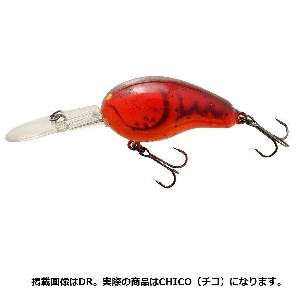 JACKALL Bass Lure Geronimo Chico Red Claw