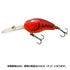 JACKALL Bass Lure Geronimo Chico Red Claw