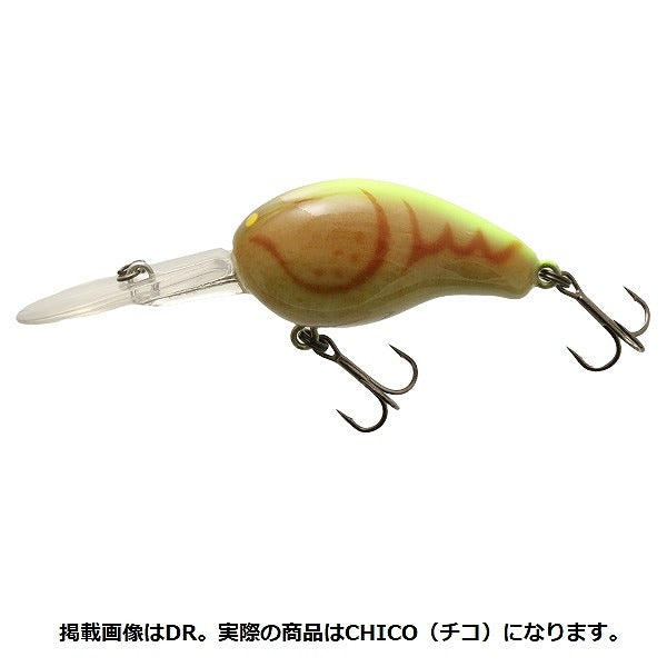 JACKALL Bass Lure Geronimo Chico Chart Back Claw