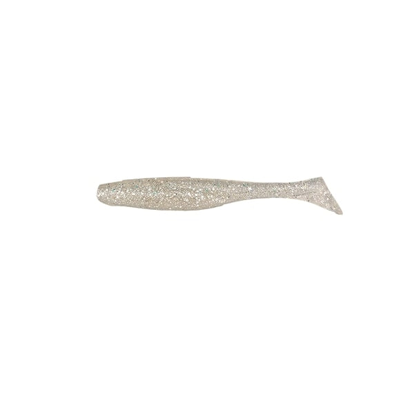 JACKALL Worm Sable Sensy Shad 4.0 inch Clear Silver