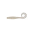 JACKALL Worm Sable Sensitive Curly 4.0 inch Clear Silver