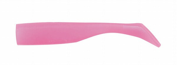 Duo Worm Beach Walker Howl Shad 4 inch Pink Glow