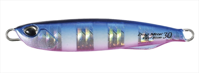 DUO Drag Metal Cast Slim 60g Blue Pink Zebra Glow