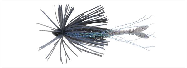 DUO Realis Small Rubber Jig 5g Smoke & Blue