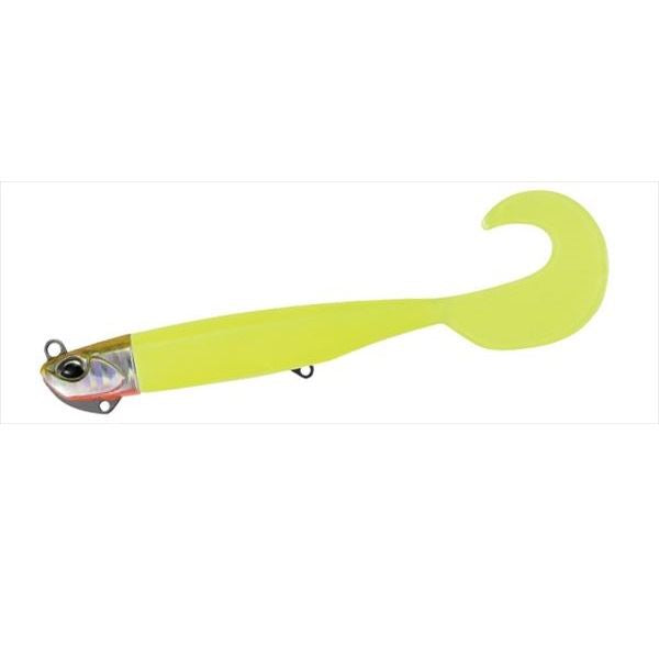 DUO Beach Walker Howl Grub Set 14g Golden Horse Mackerel + Chart Glow