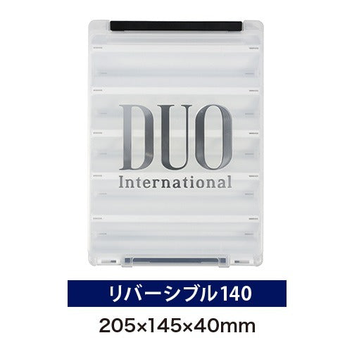 DUO Lure Case Reversible 140 White Foil