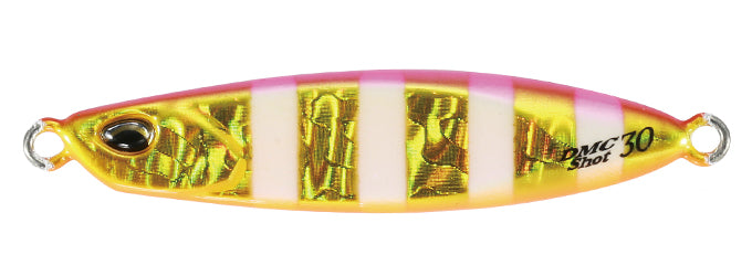 DUO Metal Jig Drag Metal Cast Shot 15g Pink Gold Zebra Glow PJA0045