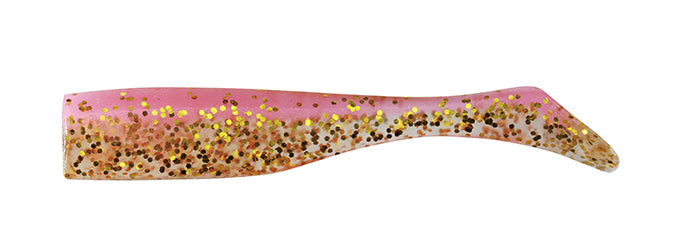 DUO Worm Beach Walker Howl Shad 4 Two-tone Hotta Pink Glow G S211