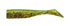DUO Worm Beach Walker Howl Shad 4 Two-tone Hotta Chart Glow G S212