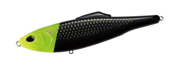 DUO Seabass Lure Rough Trail Code:Bay Kono Flat 195F Chart Head Black Konoshiro CCC0657