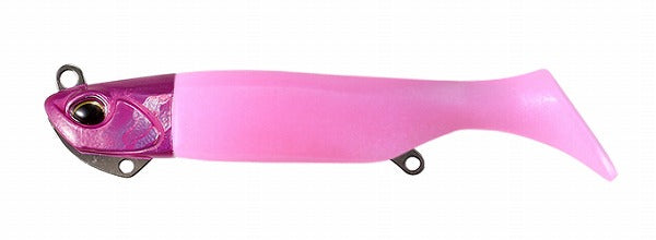 DUO Worm Beach Walker Howl Set 14g 3 inch Full Pink/Pink Glow