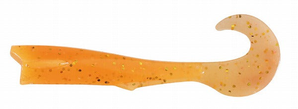 DUO Worm Beach Walker Django Grub 3 inch Orange Glow S024